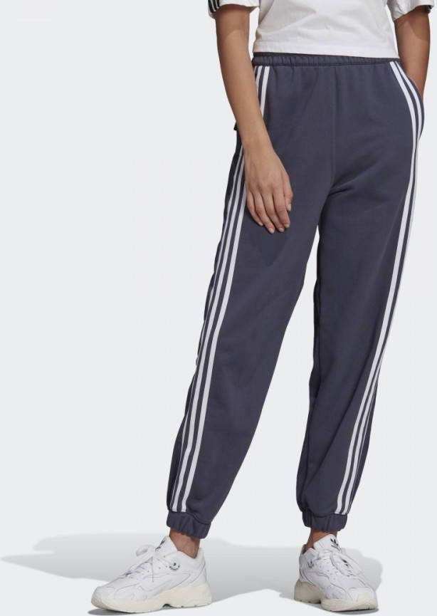 adidas Originals Adicolor klassiekers geweven rug manchet joggers , Blauw, Dames
