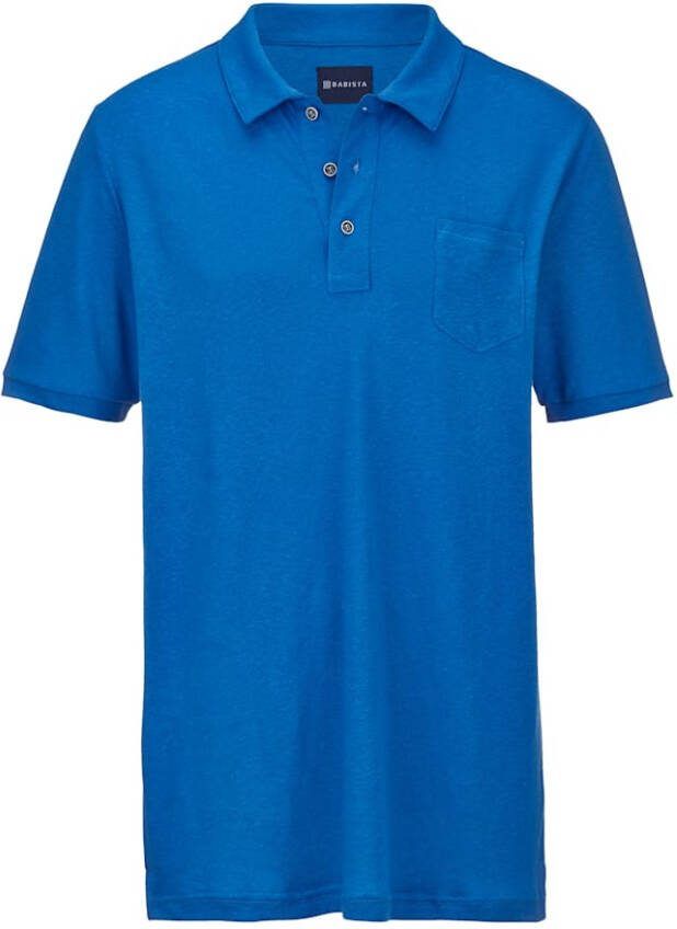 BABISTA Poloshirt van zomers lichte stof Royal blue