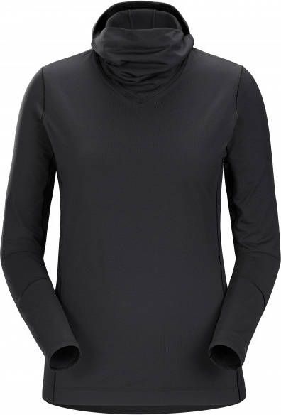 Arcteryx Arc'teryx Women's Rho LT Hoody Synthetisch ondergoed, zwart
