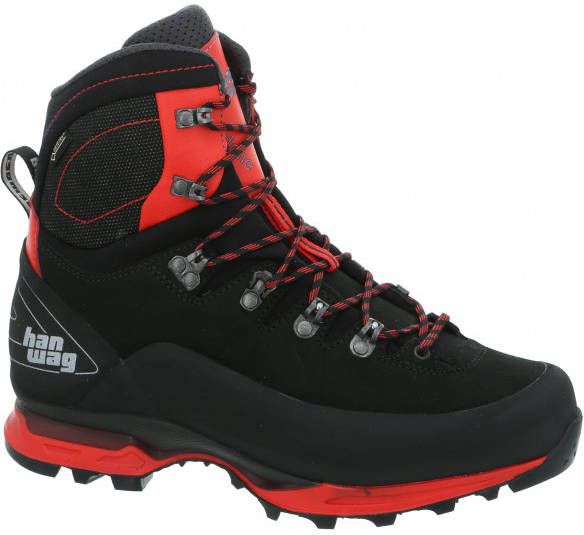 Hanwag Alverstone II GTX Wandelschoenen zwart/rood