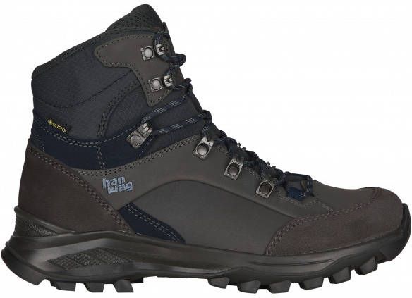 Hanwag Banks Narrow GTX Wandelschoenen zwart/grijs