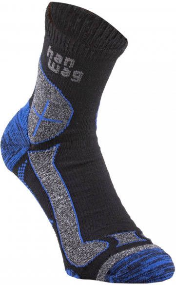 Hanwag Trek Merino Socke Wandelsokken 47, zwart