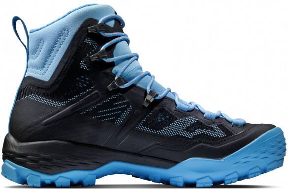 mammut Women's Ducan High GTX Wandelschoenen blauw/zwart