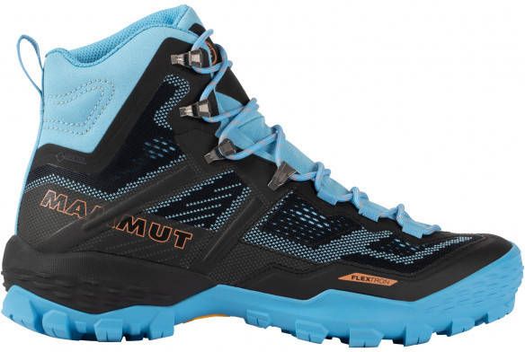 mammut Women's Ducan High GTX Wandelschoenen blauw/zwart