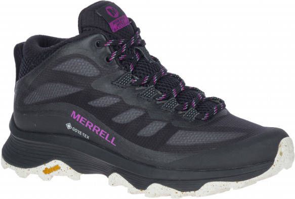 Merrell Women's Moab Speed Mid GTX Wandelschoenen grijs/blauw