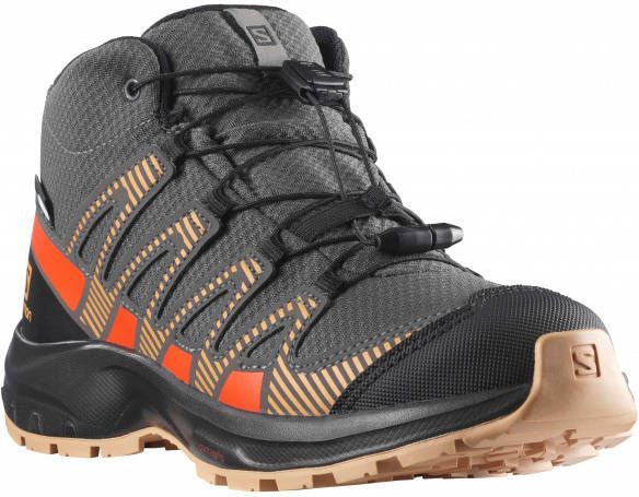 Salomon XA Pro V8 Mid CSWP Junior Wandelschoenen bruin