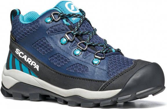 Scarpa Kid's Neutron Mid GTX Wandelschoenen blauw