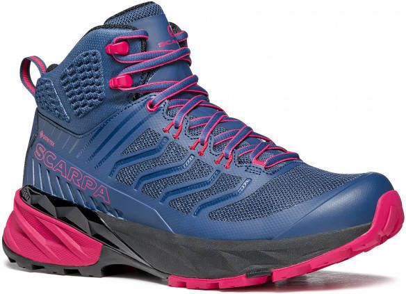 Scarpa Women's Rush Mid GTX Wandelschoenen blauw/roze