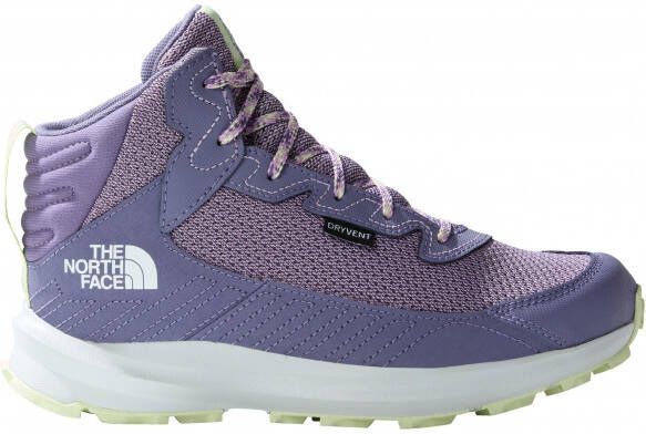 The North Face Youth Fastpack Hiker Mid WP Wandelschoenen purper/blauw