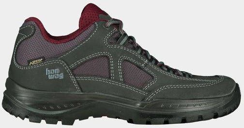 Hanwag Gritstone II Lady GTX Wandelschoenen Dames Donkergrijs/Donkerrood