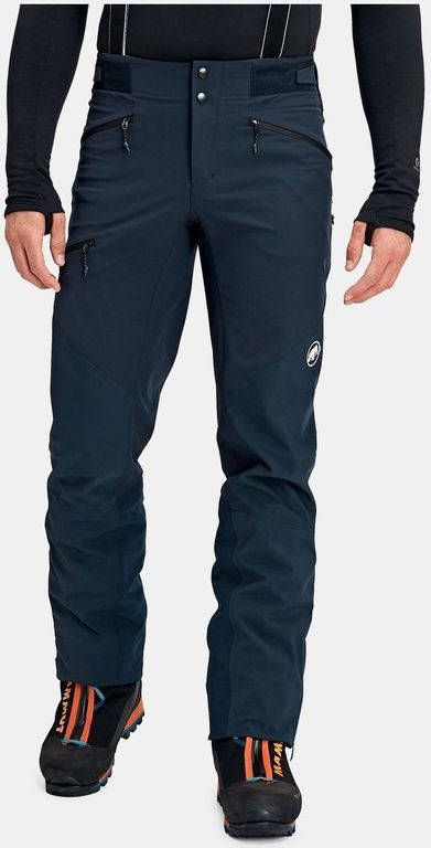 mammut Eisfeld Guide Softshell Broek Regular Blauw