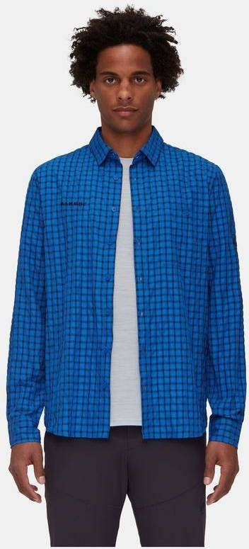 mammut Lenni Longsleeve Shirt Blauw