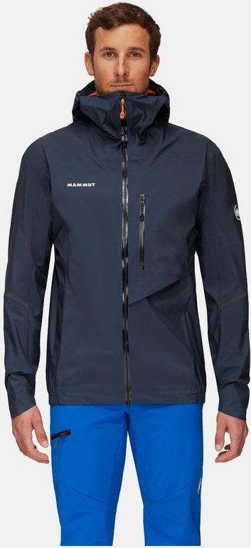 mammut Norwand Light Hooded Hardshell Jas Blauw