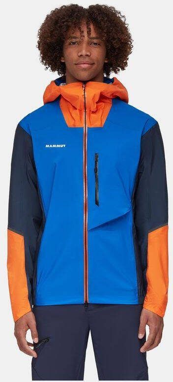 mammut Norwand Light Hooded Hardshell Jas Blauw