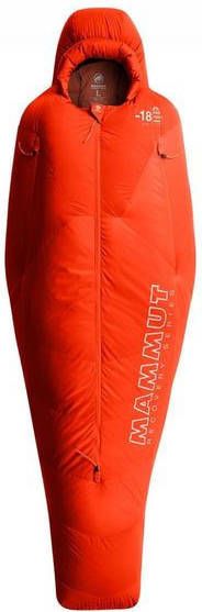 mammut Protect Down 18C L Mummy Dons Slaapzak Oranje
