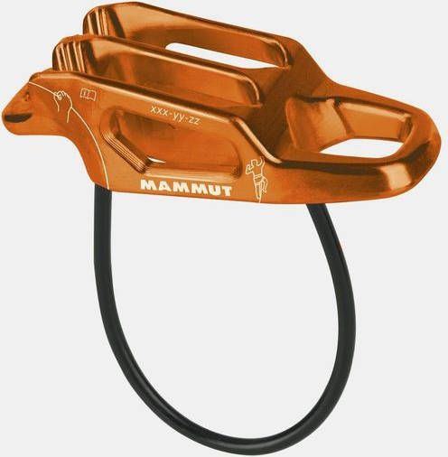 mammut Wall Alpine Zekerapparaat Oranje