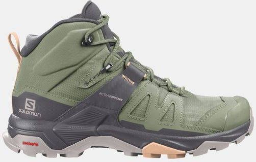 Salomon X Ultra 4 Mid Gore Tex Wandelschoen Dames Groen