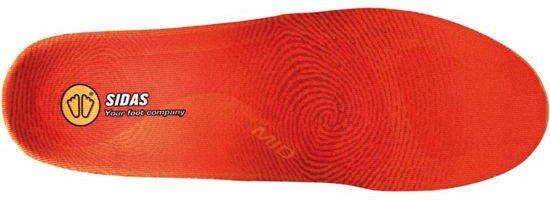 Sidas Winter 3 Feet Mid Neutral Inlegzolen Oranje