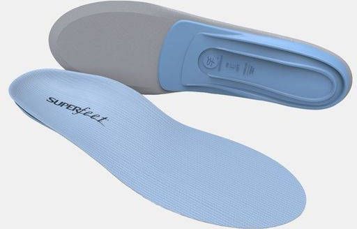 Superfeet Blue Inlegzool Blauw