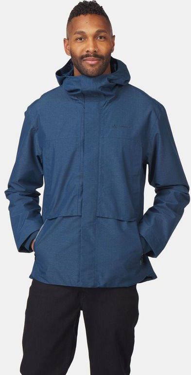 Vaude Comyou Pro Rain Jacket Jas Blauw