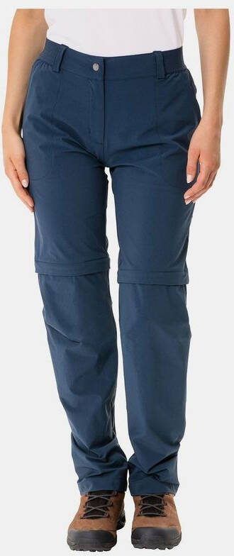Vaude Farley II Stretch ZO Broek Short Dames Blauw