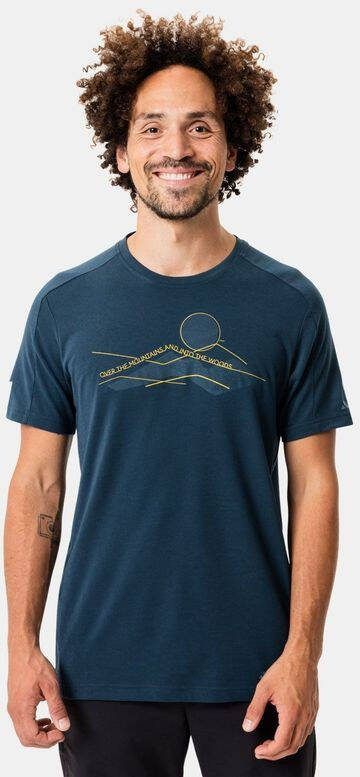Vaude Gleann T Shirt Blauw