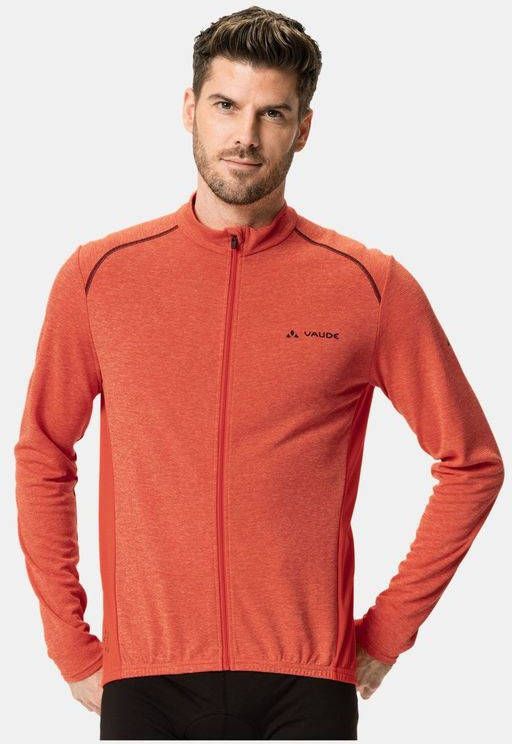 Vaude Matera LS Tricot Fietsshirt Oranje