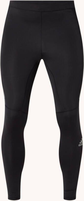 Adidas Performance hardlooptight zwart/reflecterend zilver