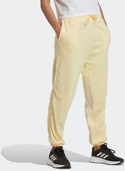Adidas Hyperglam 3 Stripes Oversized Cuffed Joggers Dames Broeken