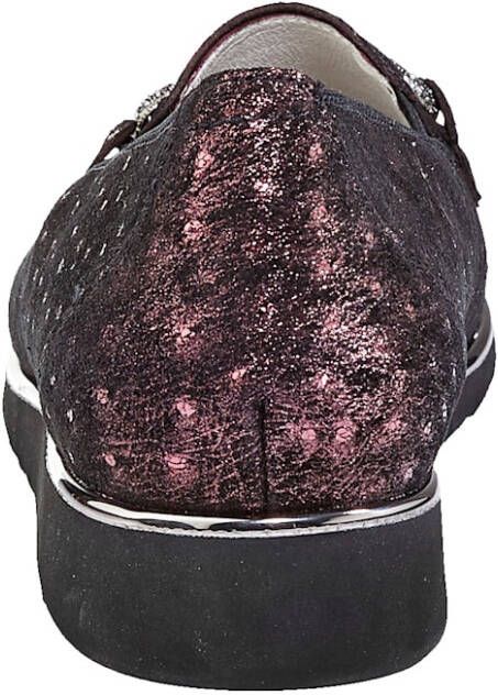 Waldläufer Instapper met lichte EVA zool Bordeaux