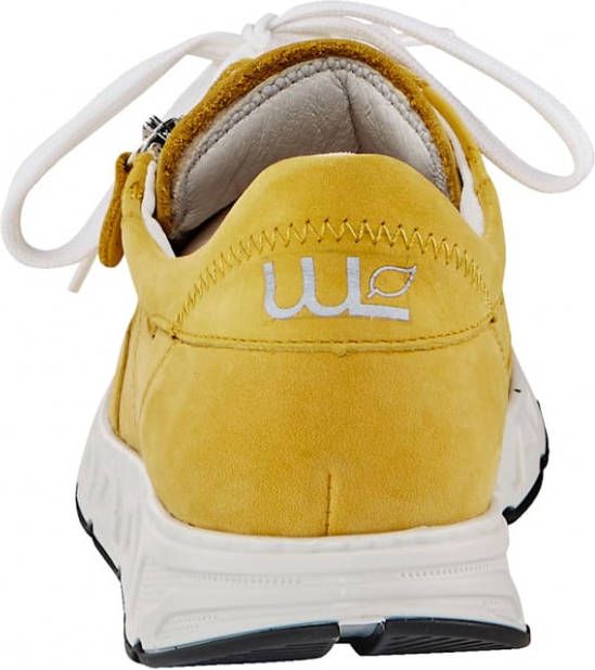 Waldläufer Veterschoen Rits opzij Geel