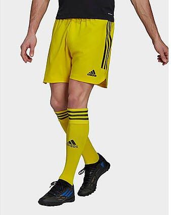 Adidas Condivo 22 Match Day Short Team Yellow/Black Heren