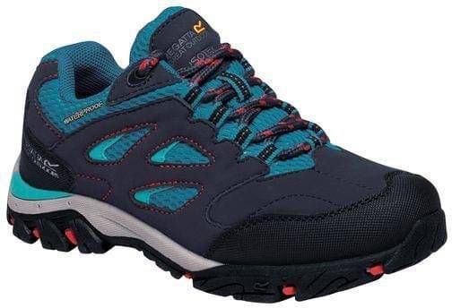 Regatta Holcombe Low Jnr Wandelschoen Kids Blauw