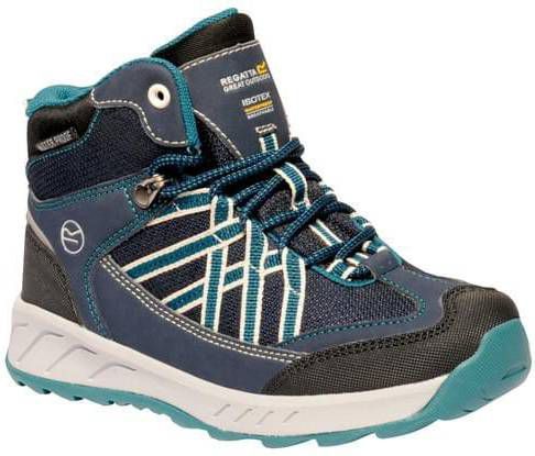 Regatta Samaris Mid Jnr Wandelschoen Kids Blauw