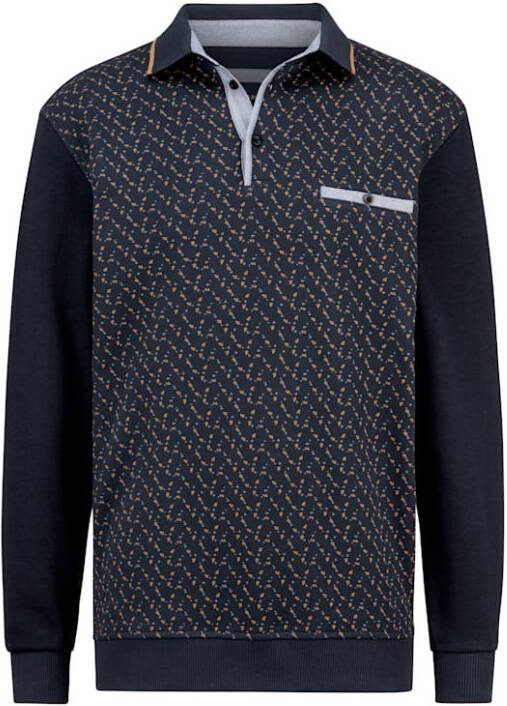 BABISTA Sweatshirt met licht geruwd materiaal Marine