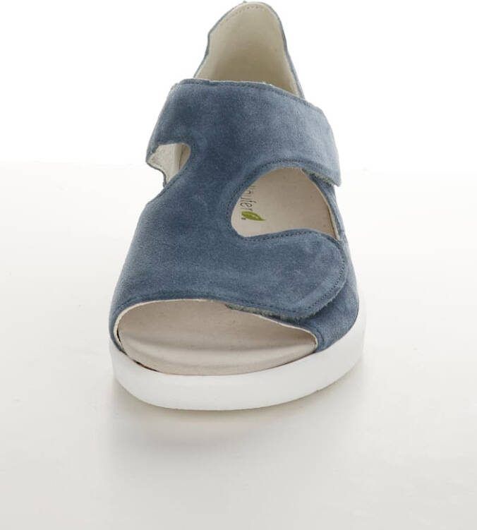 Waldläufer Sandaaltje Met klittenbanden Blauw