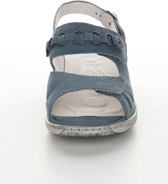 Waldläufer Sandaaltje met klittenbandjes Blauw