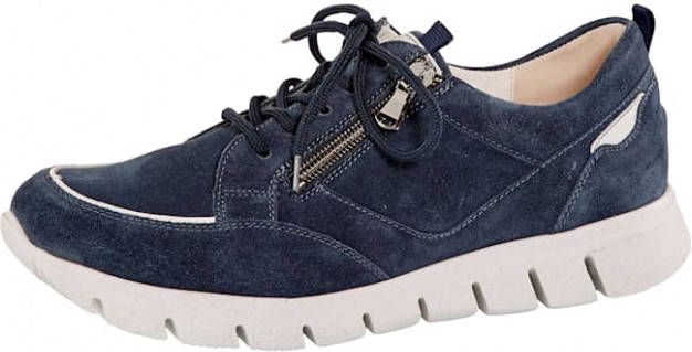 Waldläufer Veterschoen Donkerblauw