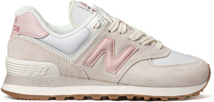 New Balance u574r sneakers wit/roze dames