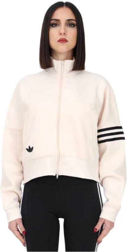 adidas Originals Hoodies & Sweatvesten Beige Dames