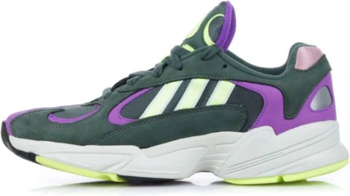 Adidas Lage schoen Yung 1 , Groen, Heren