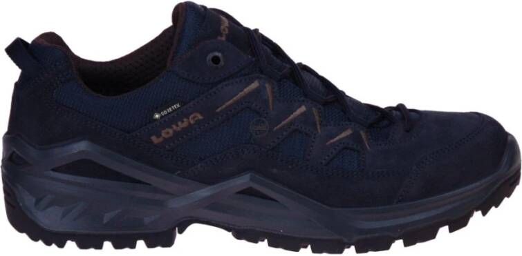 Lowa Sirkos Evo GTX Lo Wandelschoenen Marineblauw/Middenbruin