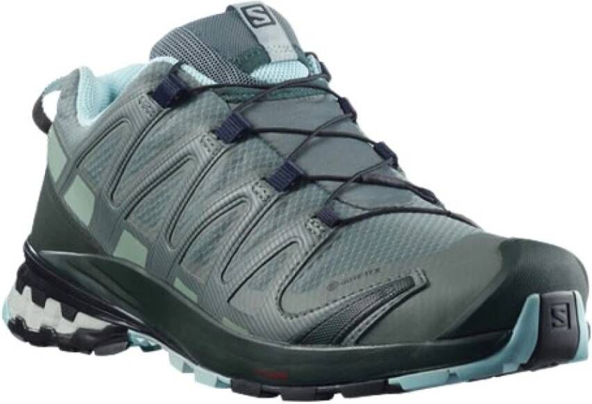 Salomon XA Pro 3D V8 GTX W Gr/Green Gables/Paste , Grijs, Dames