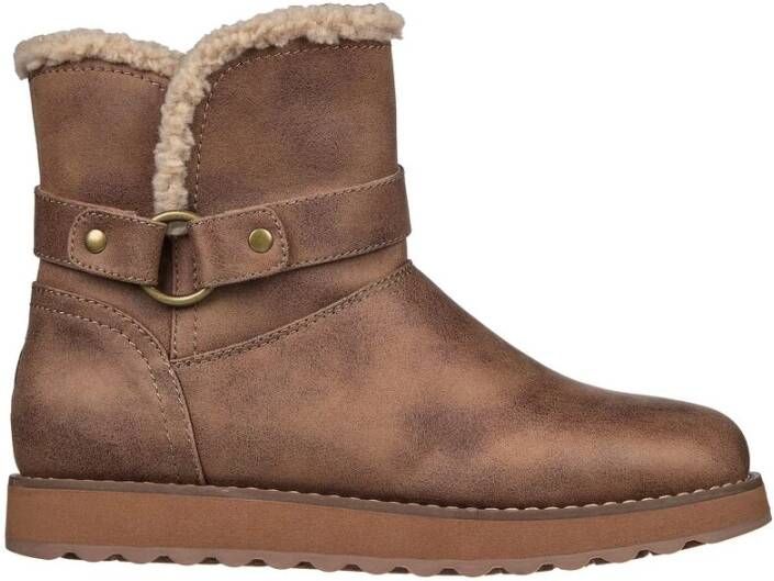 Skechers Home Sweet Home Boots , Bruin, Dames