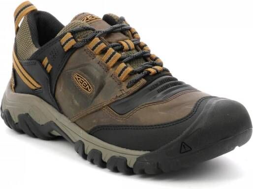 Keen Chaussures De Randonnee Impermeables Homme Ridge Flex Wp Boots , Bruin, Heren