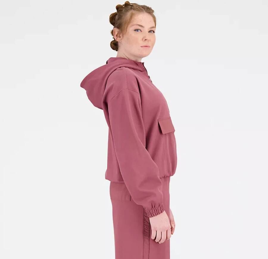 New Balance Hoodies , Roze, Dames