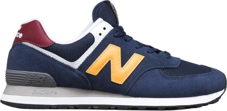 New Balance Lage sneakers , Blauw, Heren