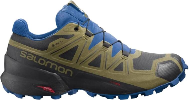 Salomon Speedcross 5 wandelschoenen , Groen, Heren