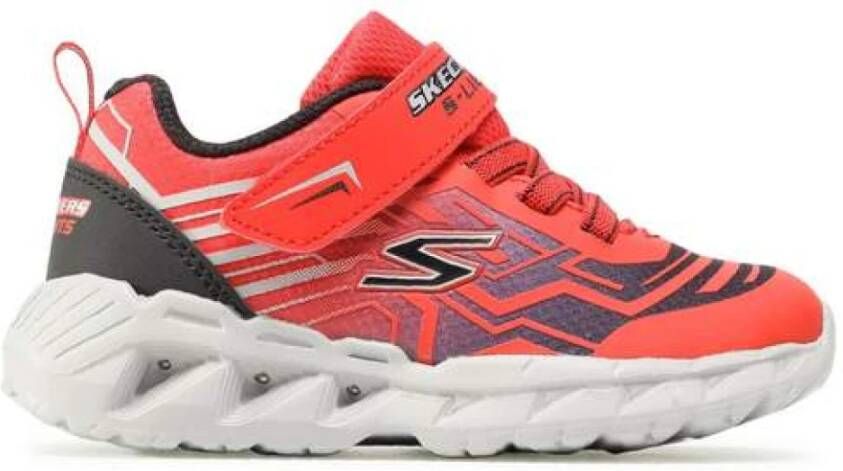 Skechers Magna Lights Bozler Sneaker Rood