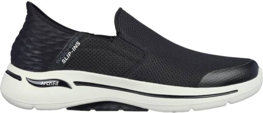 Skechers Sneakers , Zwart, Heren